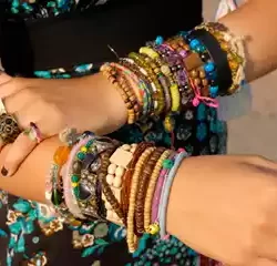 pulseras hippies