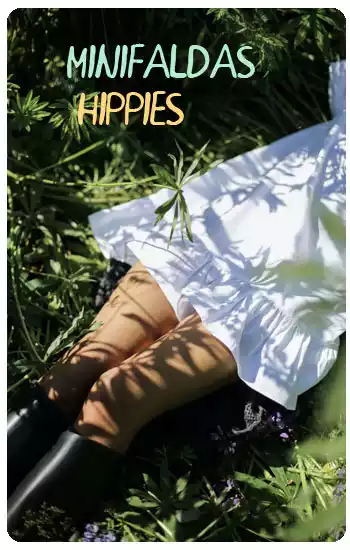 minifaldas hippies