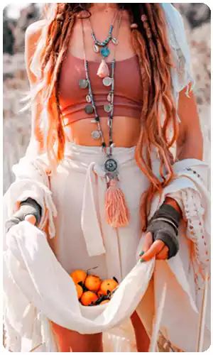 ropa hippie mujer