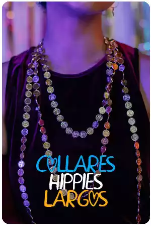 collares hippies largos