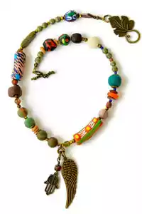 collares hippie mujer