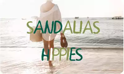 sandalias hippies