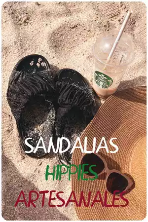 sandalias hippies artesanales