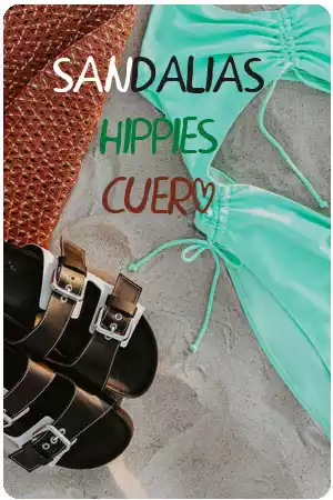 sandalias hippies cuero