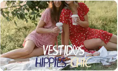 vestidos hippies chic